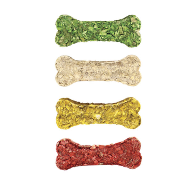 Жевательные прессованные косточки для собак серии DENTAL Triol, 7,5см (уп.4шт.)