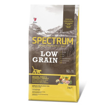 SPECTRUM LOW GRAIN ADULT CAT FOOD CHICKEN & TURKEY & CRANBERRRY 2KG