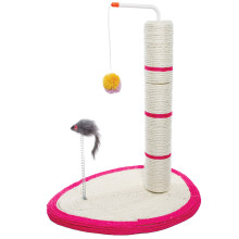 Сизалдан жасалған мысықпен жылқысы бар кірпіш арнаушы "Столбик №205", 400*300*490мм