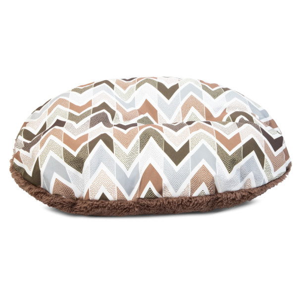 Лежанка овальная "Осенняя классика" S, коричневая: обзор Triol