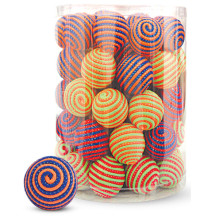 Игрушка для кошек "Шарик-спираль", d45мм (туба 60шт.)