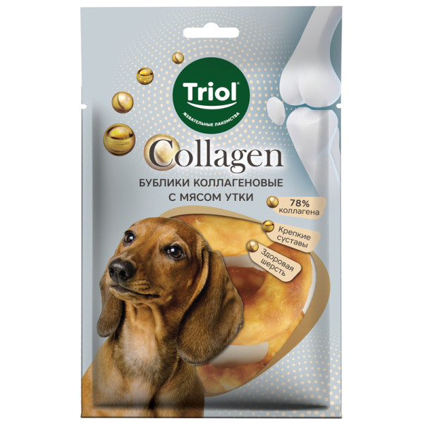 Бұрғыштардың қоллагенді ұттың мойынмен бұрғыштар, серия COLLAGEN, Triol, 80г (қорап 3шт.)