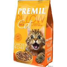 Premil Pillow mix cat chicken & cheese 10kg