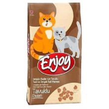 ENJOY ADULT CAT FOOD CHICKEN для кошек с курицей 10 кг