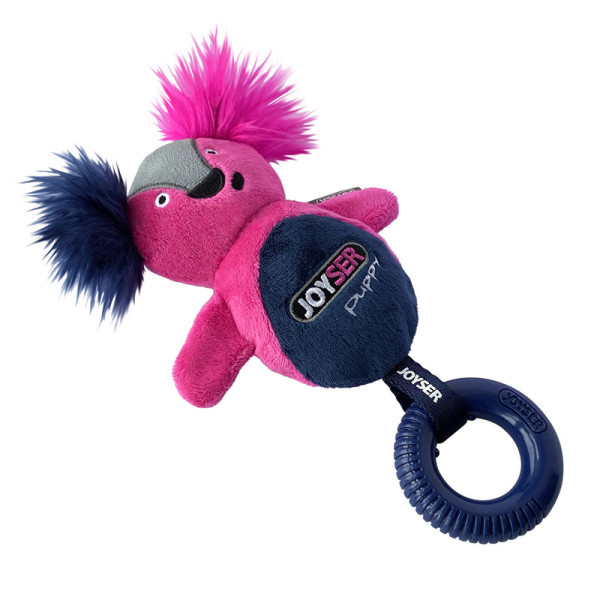 Игрушка для собак JOYSER Puppy Белка с пищалкой и кольцом