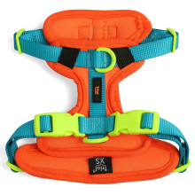 Шлейка-жилетка мягкая "Рио" XS, оранжевая, обхват шеи 240-350мм, обхват груди 290-460мм, Triol