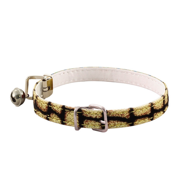 Ошейник из искусственной кожи Сияние XS, 10*300мм, Triol