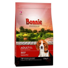 BONNIE ADULT DOG FOOD BEEF для собак с говядиной 2.5 кг