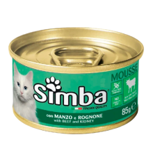 Monge Simba Cat Wet, с телятеной, 85 г