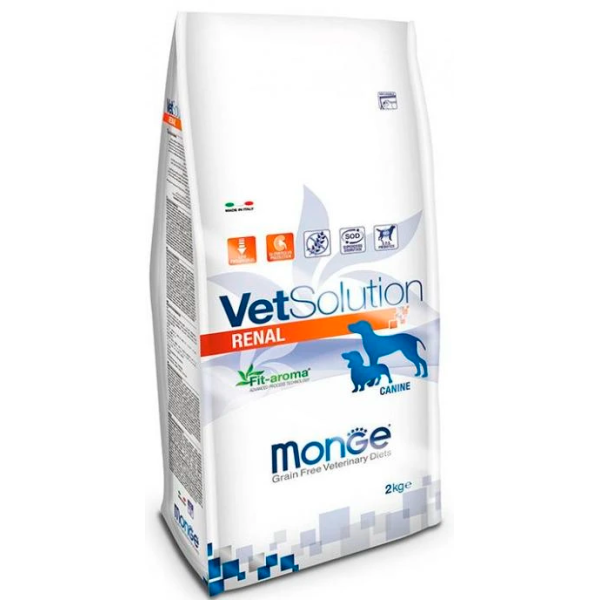 Monge Vetsolution RENAL диета для собак при почечной недостаточности ,2кг